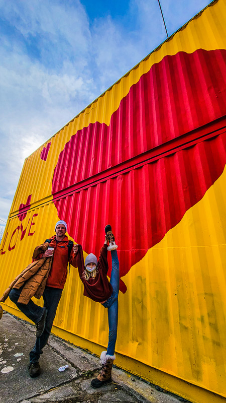 Love your community container mural