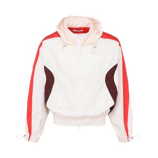 Moire Hooded Jacket