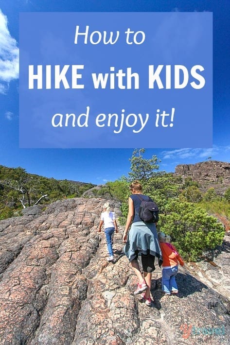 How to go HIKING with KIDS and enjoy it.