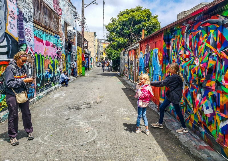 Mission District - One of the best things to do in San Francisco with kids