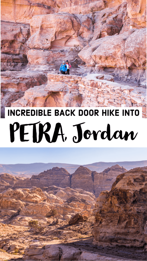 back door hike into petra