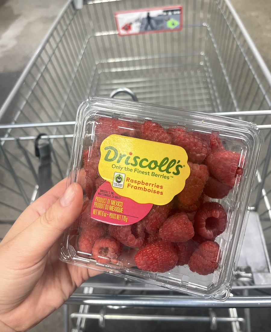 aldi raspberries