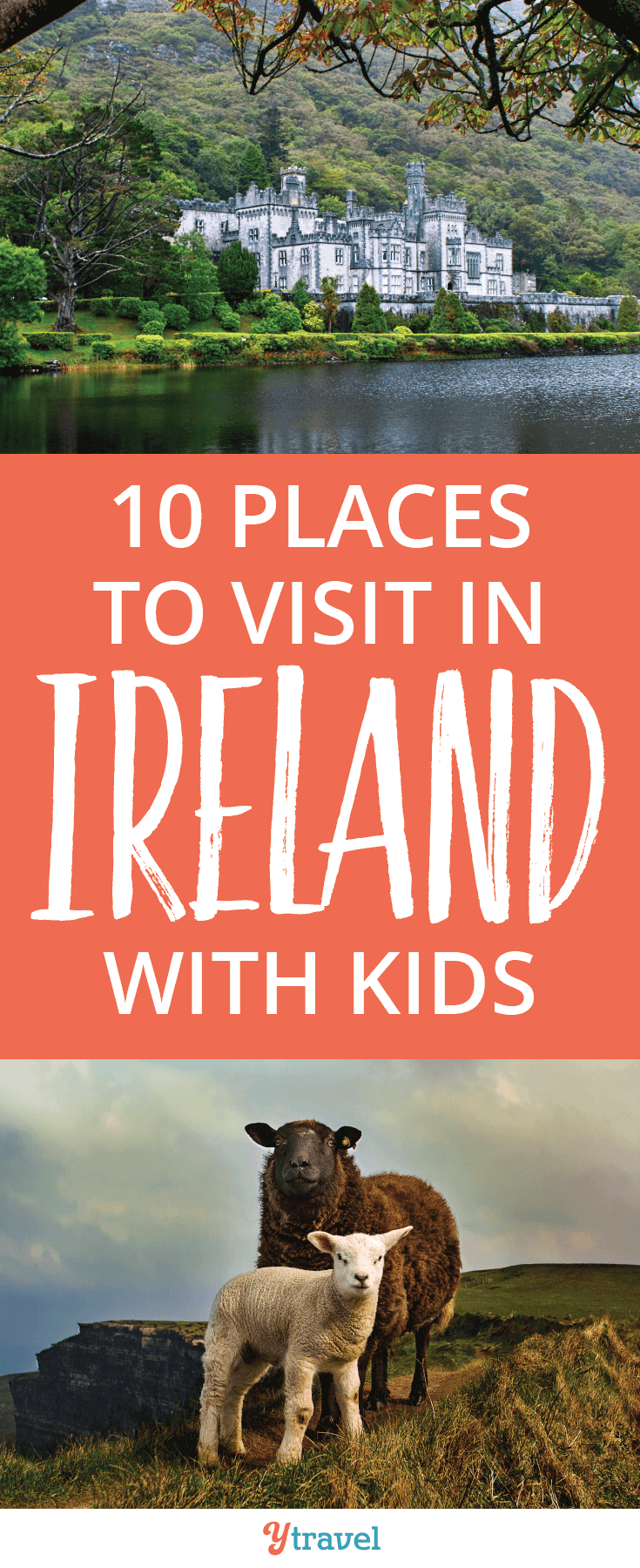 Check out these awesome places to visit in Ireland with kids! Ireland is a great destination for family travel.