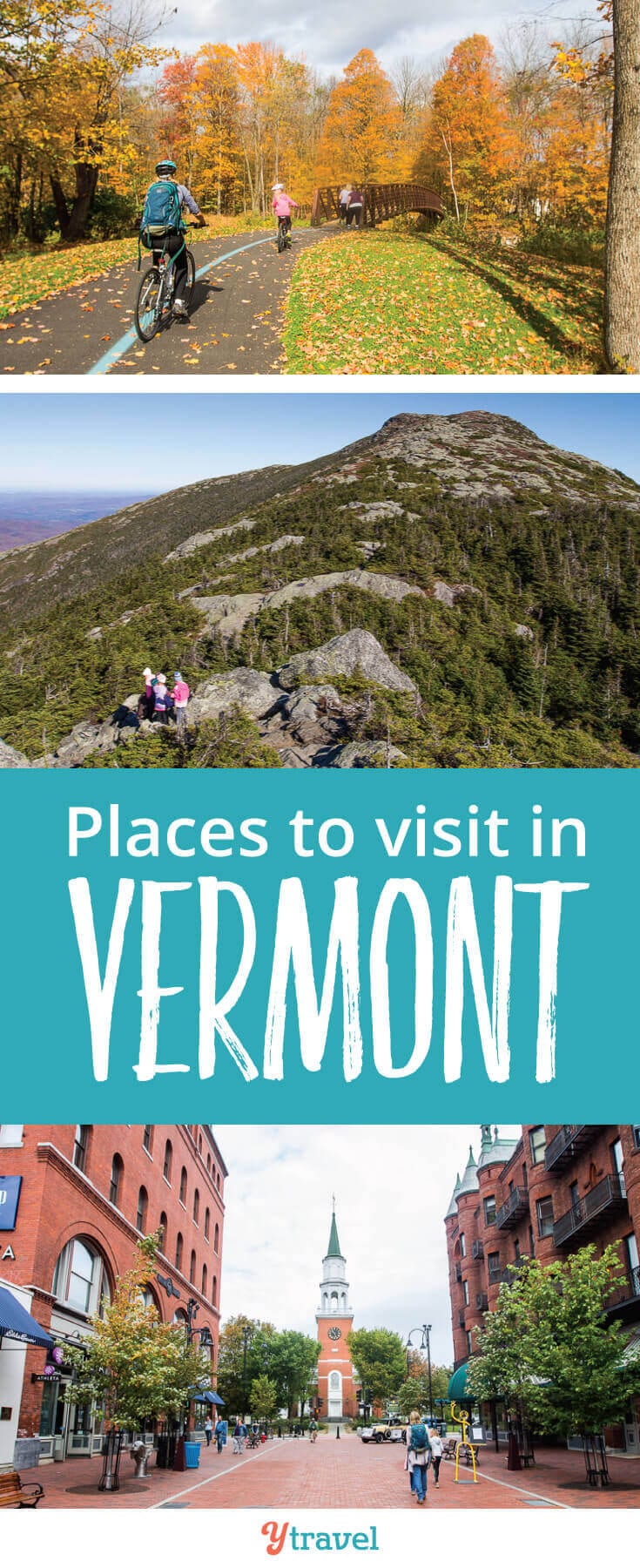 Places to Visit in Vermont, New England. Planning a trip to Vermont? Put these 6 places on your itinerary.