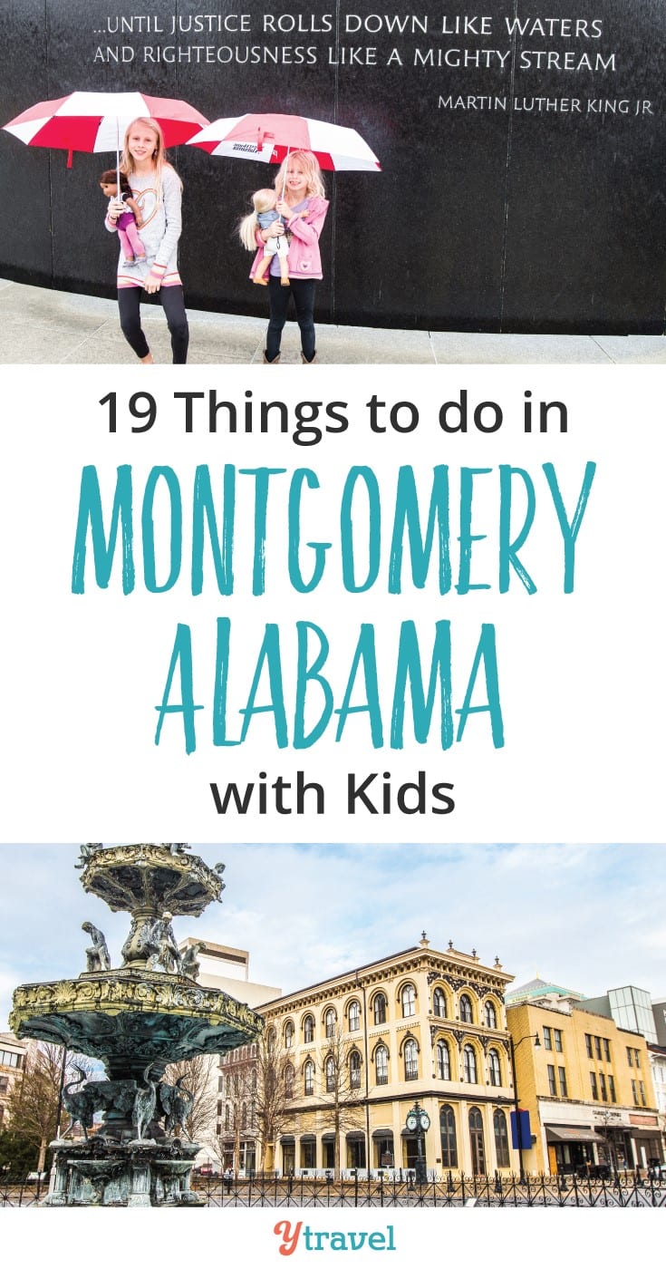 Things to do in Montgomery Alabama with kids. Check out these 19 Montgomery attractions - civil rights history, museums and tasty places to eat.