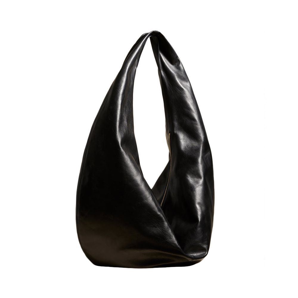 Large Olivia Leather Hobo Bag 