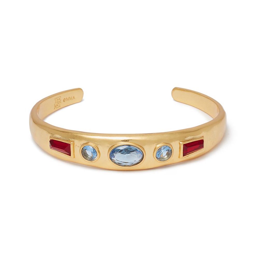 Medieval Stone Cuff Bracelet