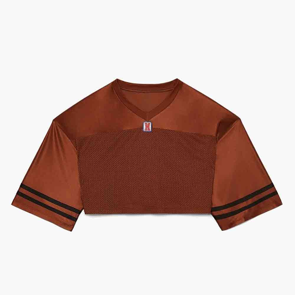 Limited-Edition LVII Cropped Varsity Jersey