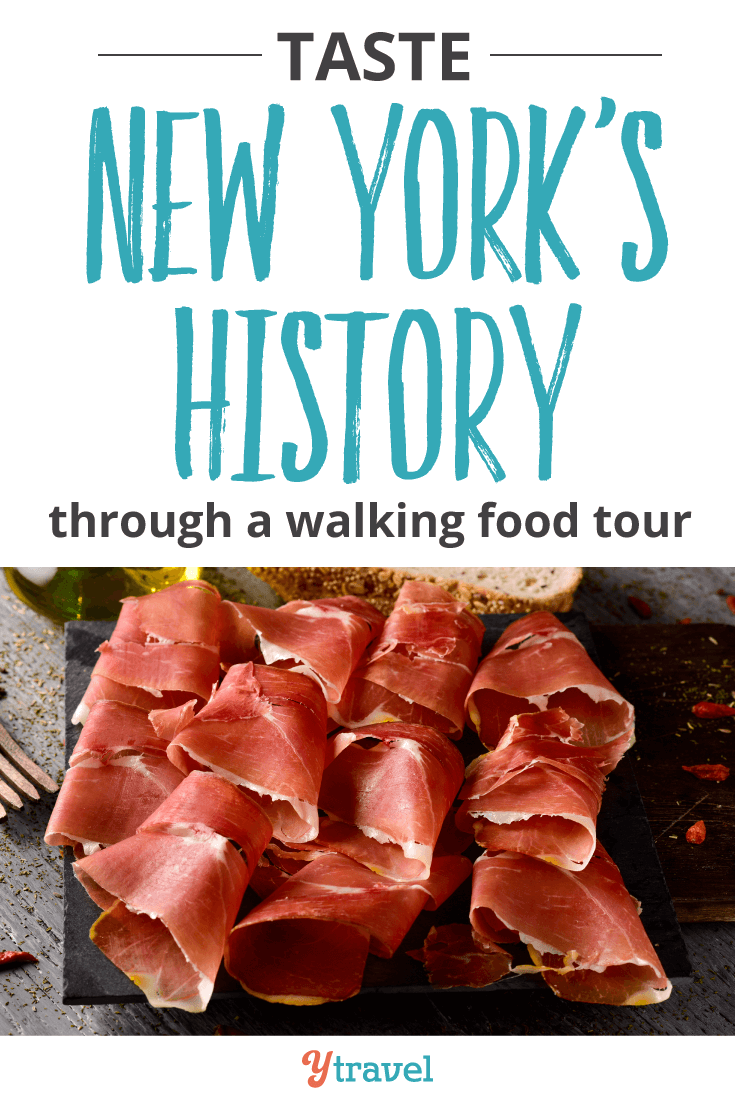 Taste New York's history through a walking food tour