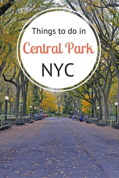 Tips by a local on things to do in Central Park, New York during fall, summer, winter and spring!