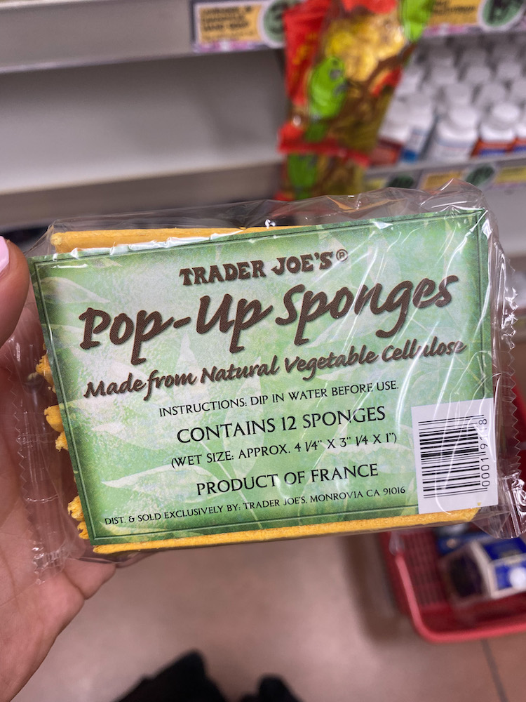 trader joe's pop-up sponges