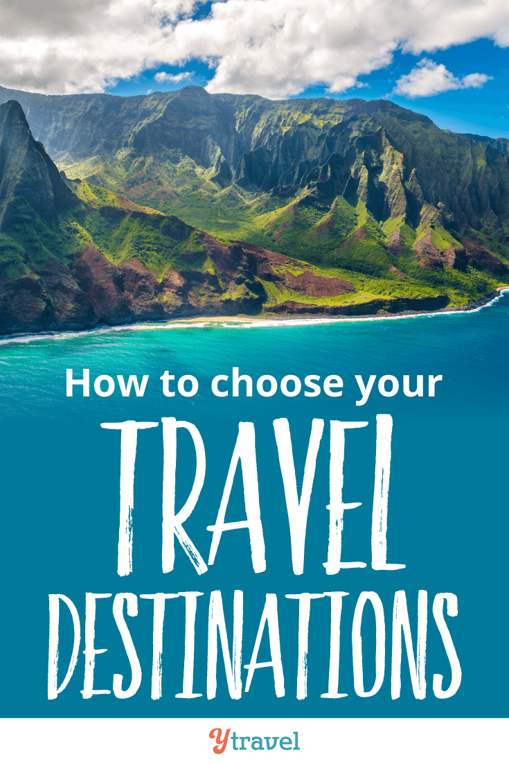 How to choose your travel destinations. Tips on flights, accommodation, rental cars, length of stay, seasons, and much more.