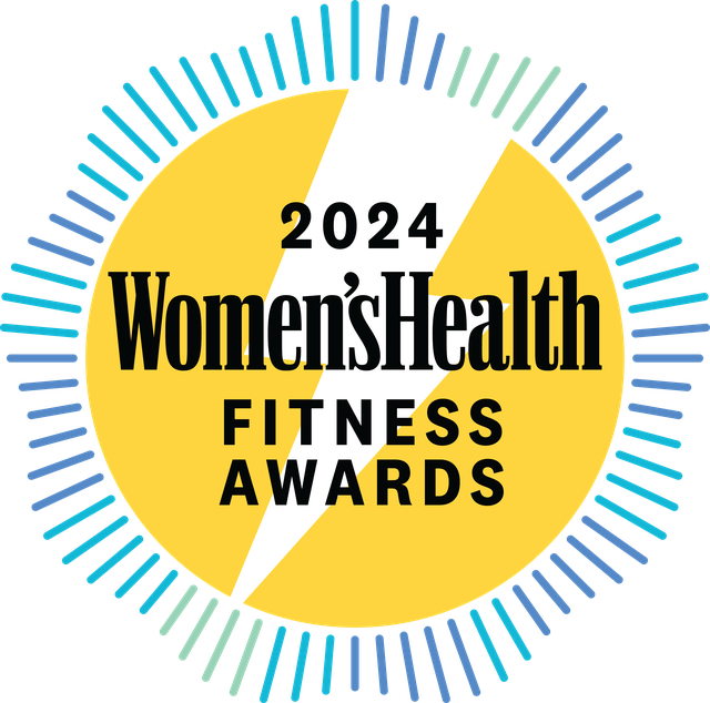 women's health 2024 fitness awards badge